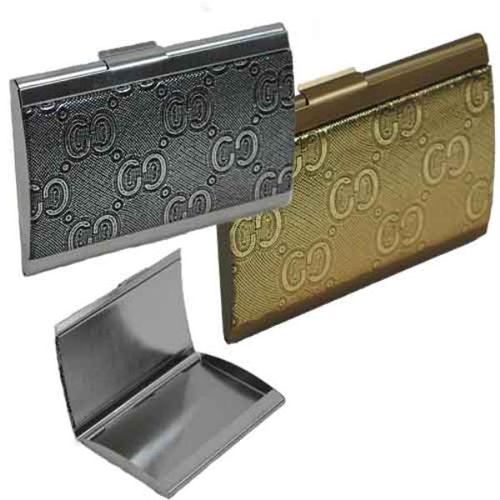 Metal Printed Business Card Holder Case Pack 48