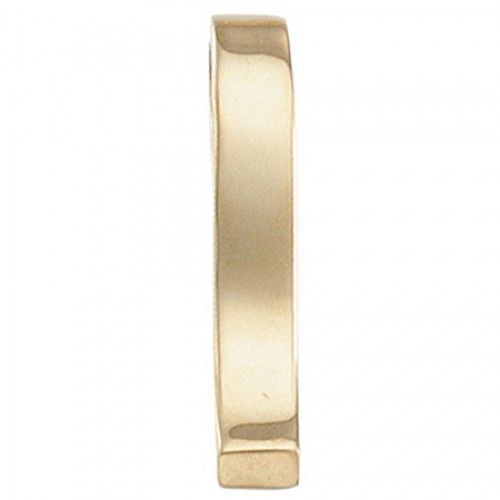 Womans 14k Yellow Gold Drop Fashion Pendant - 2 Grams