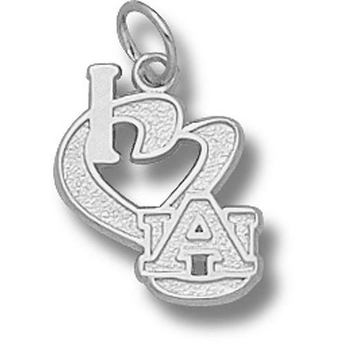 Auburn University I Heart Au Pendant - Tigers Jewelry