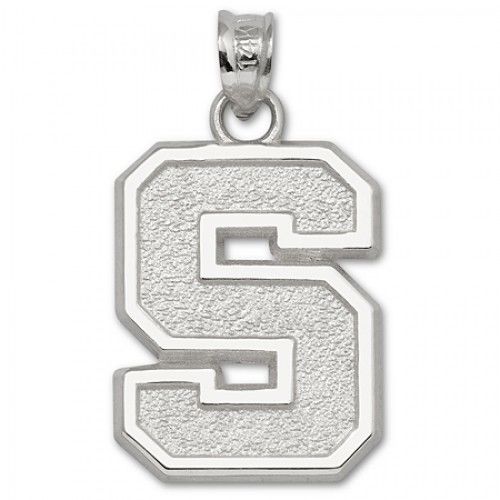 Michigan State University Block ""S"" Pendant - Spartans