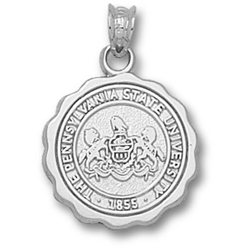 Penn State Univ. School Seal Pendant - Sterling Silver