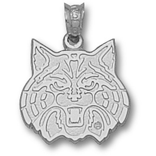 University of Arizona Wildcat Pendant - Sterling Silver