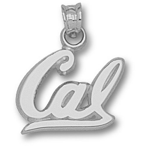 Cal-Berkeley Script ""Cal"" Pendant - Sterling Silver