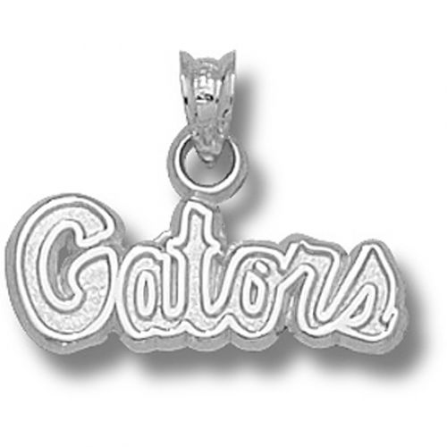 University Florida ""Gators"" Pendant - Sterling Silver