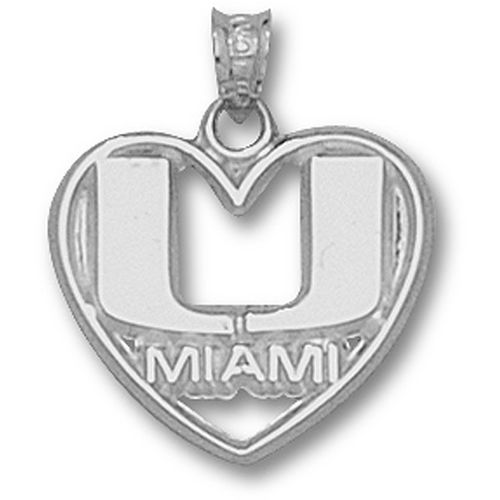 Ncaa University of Miami Hurricanes - ""U Miami"" Pendant
