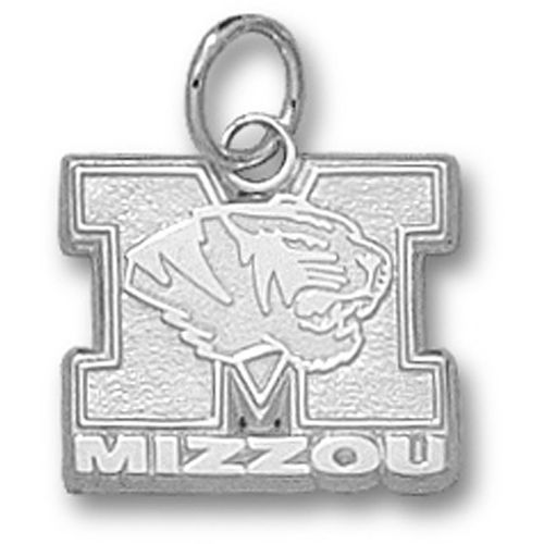 Missouri Tigers - ""M Mizzou"" Tiger Head Pendant - Ncaa