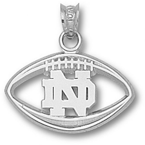 Ncaa Notre Dame Fighting Irish - ""Nd"" Football Pendant