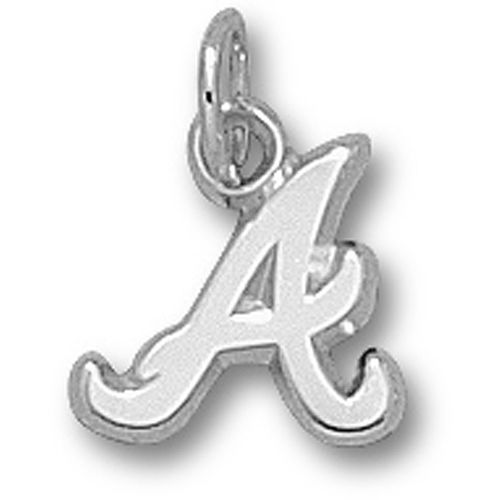 Mlb Atlanta Braves ""a"" Pendant - Sterling Silver