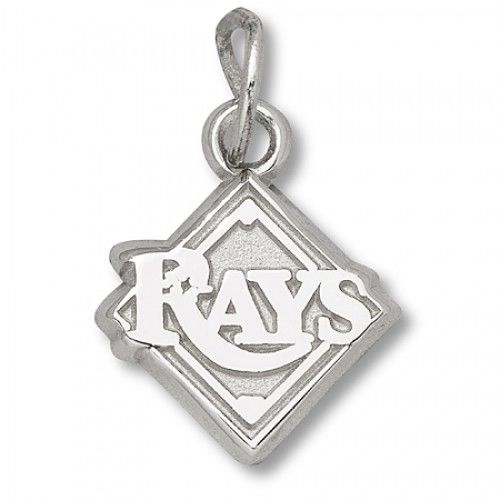 Tampa Bay Rays ""Rays"" New Logo Pendant Sterling Silver