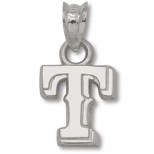Mlb Texas Rangers ""T"" Pendant - Sterling Silver