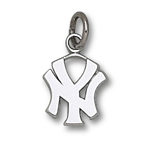 New York Yankees ""Ny"" Pendant - Sterling Silver