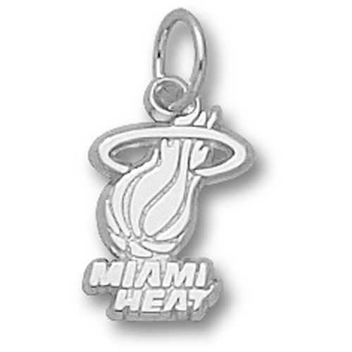 Nba Miami Heat Team Logo Pendant - Sterling Silver