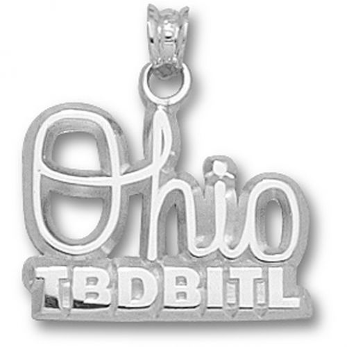 Ohio State Univ. Buckeyes Script ""Ohio Tbdbitl"" Pendant