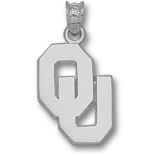 Unisex - University of Oklahoma New ""Ou"" Heart Pendant