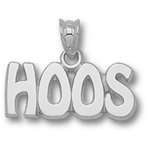 Unisex - University of Virginia ""Hoos"" Pendant - Silver