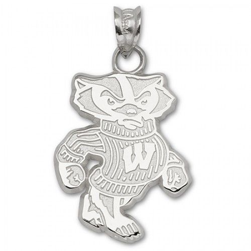 Unisex - University of Wisconsin Bucky Badger Pendant