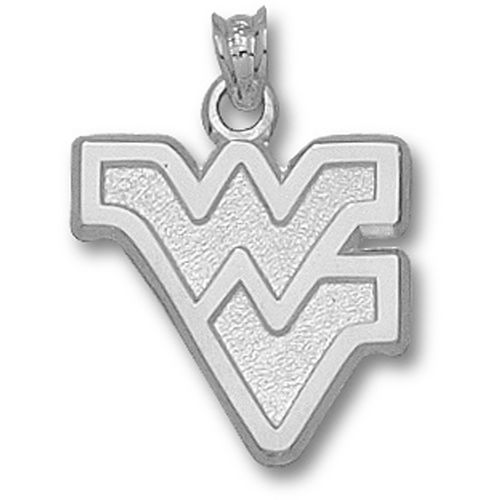 Unisex - West Virginia University Outlined ""Wv"" Pendant