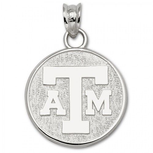 Texas a&M University Aggies Round ""Atm"" Pendant