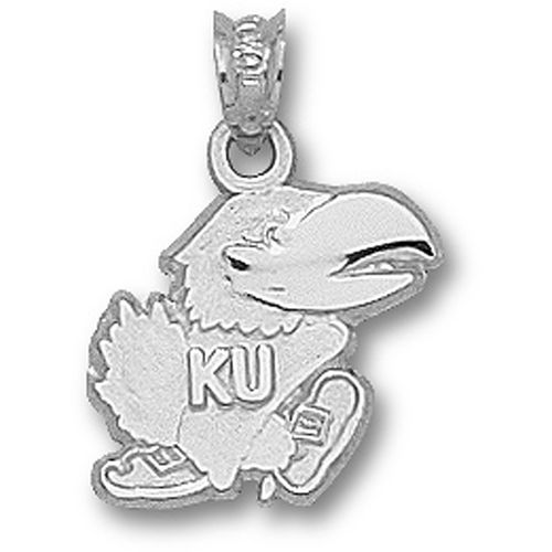 University of Kansas Jayhawks Modeled Jayhawk Pendant