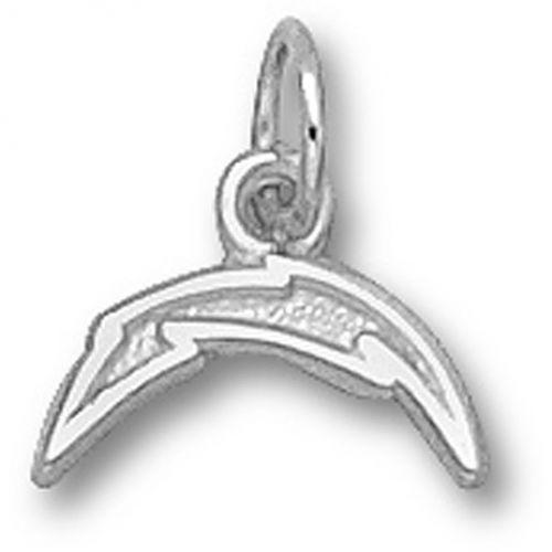 Lightning Bolt Pendant San Diego Chargers - 925 Silver