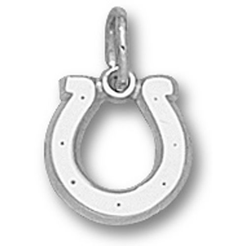 Horseshoe Pendant Indianapolis Colts in Sterling Silver