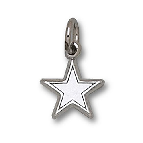 Sterling Silver Star Pendant Dallas Cowboys