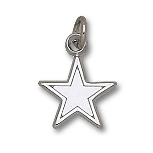 Star Pendant Dallas Cowboys in Sterling Silver