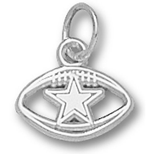 Star Logo Football Pendant Dallas Cowboys - 925 Silver
