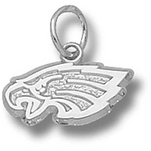 Head Pendant Philadelphia Eagles in Sterling Silver