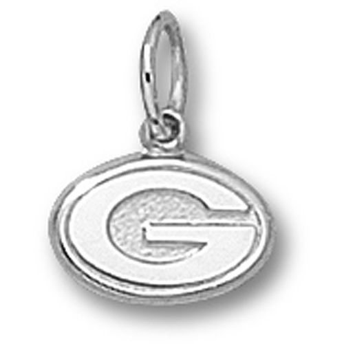 G"" Logo Pendant Green Bay Packers in Sterling Silver