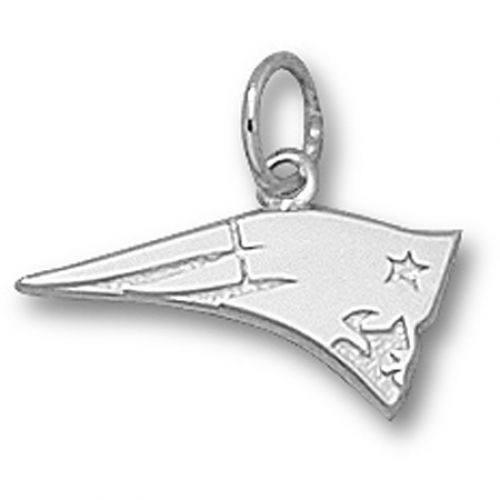 New England Patriots Full Logo Pendant - Nfl Jewelry