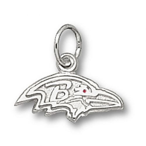 Baltimore Ravens Profile Logo  Pendant - Nfl Jewelry