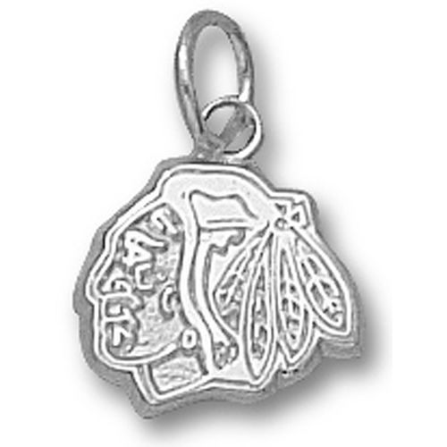 Chicago Blackhawks Head Logo  Pendant - Nhl Jewelry