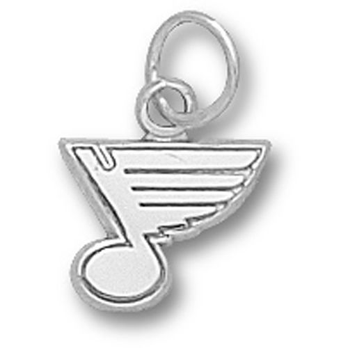 St. Louis Blues Note Logo Pendant - Nhl Jewelry