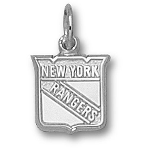 New York Rangers Shield Logo Pendant - Nhl Jewelry