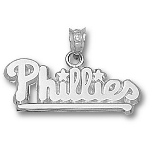Philadelphia ""Phillies"" Pendant Sterling Silver