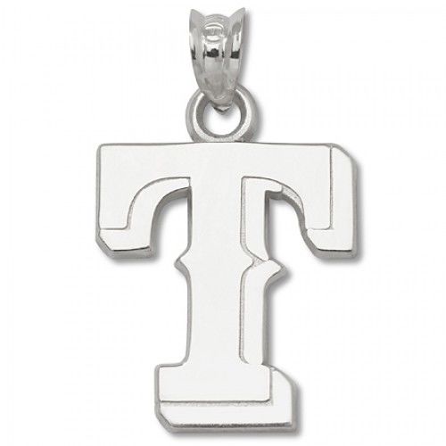Texas Rangers ""T"" Pendant Sterling Silver