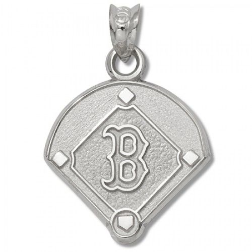 Boston Red Sox Field Charm Pendant Sterling Silver