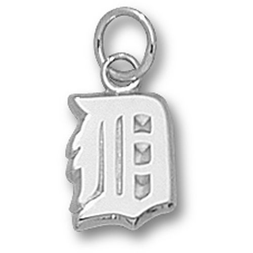 Detroit Tigers Official ""D"" Pendant Sterling Silver