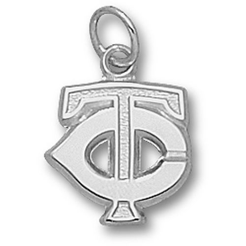 Minnesota Twins ""Tc"" Pendant Sterling Silver