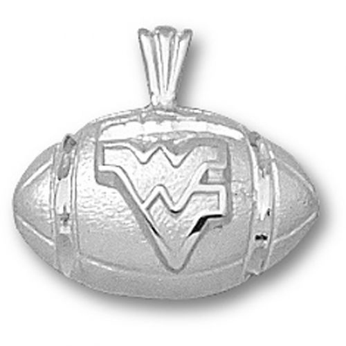 Ncaa West Virginia University Fly ""Wv"" Football Pendant