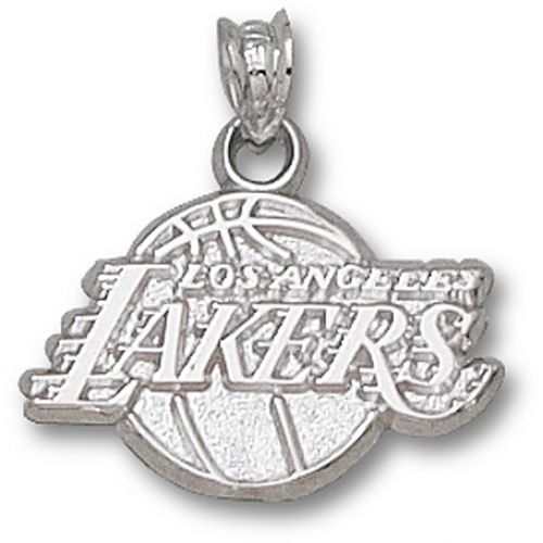 Sterling Silver - Nba Los Angeles Lakers Logo Pendant