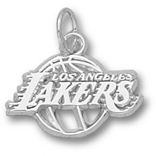 Sterling Silver - Nba Los Angeles Lakers Logo Charm