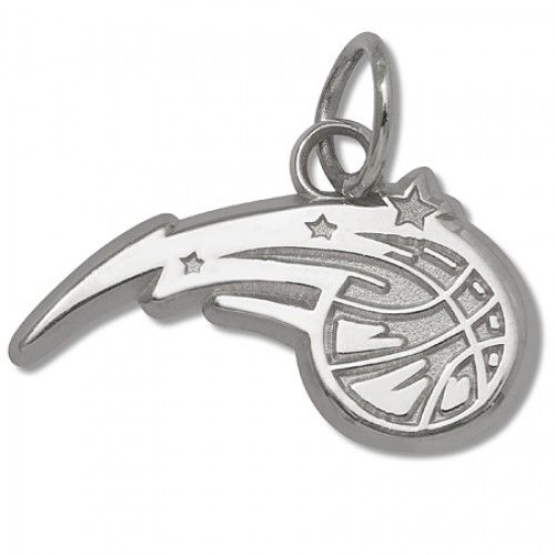 Sterling Silver - Orlando Magic Ball New Logo Pendant