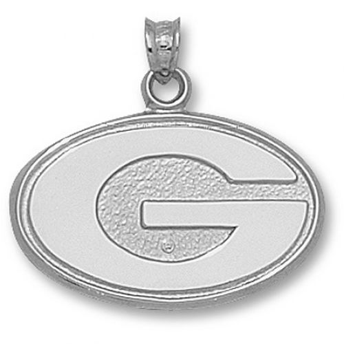 Sterling Silver - Univeristy Georgia ""G"" Pendant