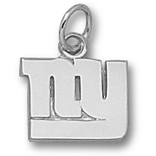 Nfl Sterling Silver New York Giants ""Ny"" Pendant - Nfl