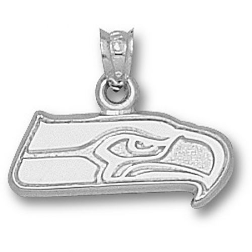 Sterling Silver Seattle Seahawks Logo Pendant - Nfl