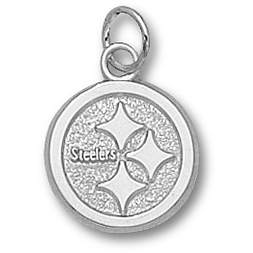 Sterling Silver Pittsburgh Steelers Logo Pendant - Nfl
