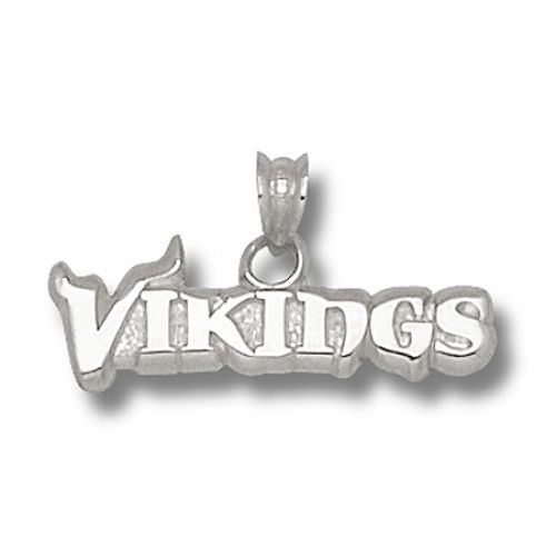Sterling Silver Minnesota Vikings New ""Vikings"" Pendant