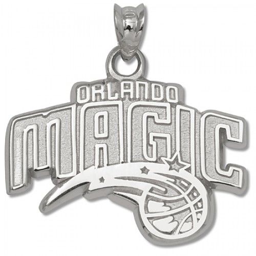Sterling Silver Orlando Magic New Logo Pendant